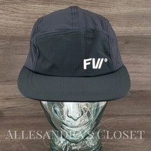 FW Hat Cap Baseball Slate Black Manifest Tour 5 Panel Hat Flat Brim Modern - £36.15 GBP