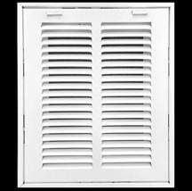 25&quot; X 20&quot; Steel Return Air Filter Grille for 1&quot; Filter - Fixed Hinged - HVAC Duc - £23.37 GBP+