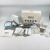 Nintendo Wii Model RVL-001 Video Game Console 2006 Bundle LOT TESTED - £90.08 GBP