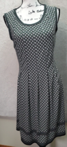 Max Studio Dress Women&#39;s Medium Multi Floral Sleeveless Round Neck Back ... - $23.05