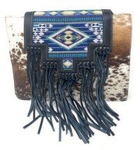 Texas West Premium Genuine Leather Concealed Carry Fringe women&#39;s handbags purse - $42.56