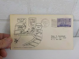 WW 2 Patriotic Cover Envelope with Tank Dated 1941 Home Front - $29.95