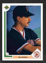 Boston Red Sox Tom Bolton 1991 Upper Deck #86 ! - £0.39 GBP