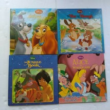4 Disney Story Books: The Jungle Book, Alice in Wonderland, Lady &amp; The Tramp - £5.42 GBP