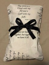 Scripture Microwaveable Corn Heating Bag / Cold Pack (~10x15) - £23.25 GBP