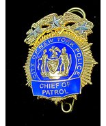 New York NYPD Chief of Patrol - $50.00