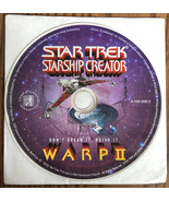 Star Trek: Starship Creator Warp II (Windows/Mac, 2000) Disc Only - £3.87 GBP