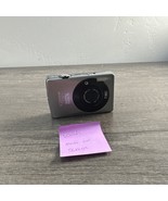 Canon Digital IXUS 75 Camera 7.1MP Silver WORKS MARKS ON SCREEN - $99.87