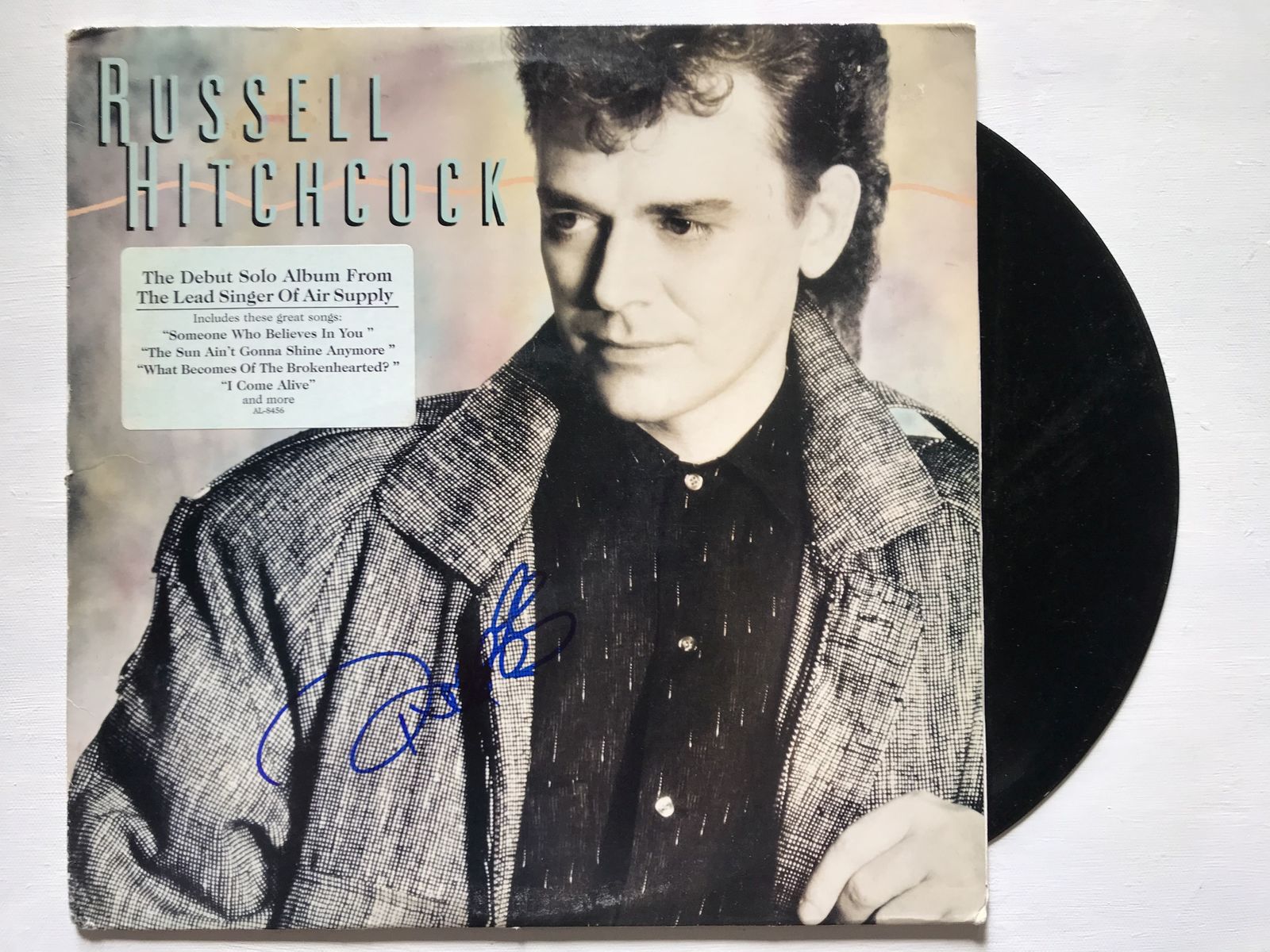 Russell Hitchcock Signed Autographed &quot;Russell Hitchcock&quot; Record Album CO... - $34.99