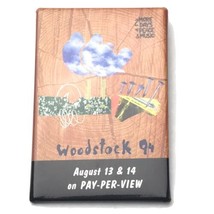 Woodstock Music Festival 1994 Pay-Per-View Promo 90s Pin Button Pinback ... - £9.62 GBP