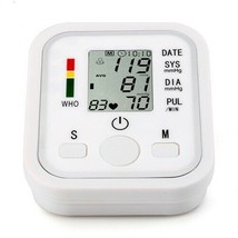 Arm Blood Pressure Pulse Monitor Electronic LCD Digital Screen - £27.37 GBP