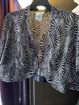 Women’s R&amp;K Brand Dressy Short Sleeve Cover Up Size 24W - $21.05 CAD