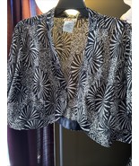 Women’s R&amp;K Brand Dressy Short Sleeve Cover Up Size 24W - $20.98 CAD
