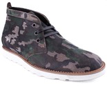 WeSc Lawrence Mid Top in Walnut Camo Leather mid top Shoes NIB - £53.28 GBP