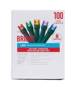 Make The Season Bright LED Battery Operated Multicolor Light Set (100 Li... - $238.70 MXN