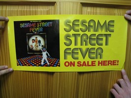 Sesame Street Fever Poster Grover Ernie Bert Cookie Monster Saturday Night Fever - £141.63 GBP