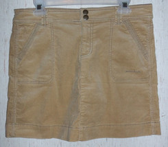 Excellent Womens Dkny J EAN S Stretch Khaki Corduroy Skirt Size 6 - £20.14 GBP
