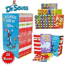 Dr Seuss Classic 20 Books Gift Set (Kids Wonderful World Read at Home Collection - $109.00