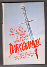 Ray Garton DARK CHANNEL First Hardcover edition 1992 Novel of Horror Cal... - $17.99