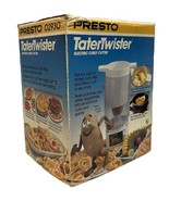 Vintage Presto TaterTwister Tater Twister 02930 Electric Potato Curly Fries - £43.56 GBP