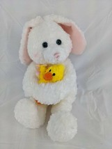 Gund Cottontail Rabbit Dazy Duck Plush 12 Inch 3683 Stuffed Animal Toy - £6.02 GBP