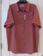 Avalanche Outdoor Supply Short Sleeve Performance Shirt RED Men&#39;s Sz M NWT - $19.65