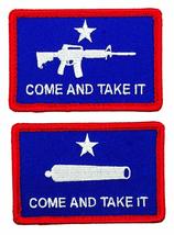Come and Take It Gonzales AR-15 Patch [2PC Bundle - &quot;Hook&quot; Fastener - CT4,5] - £9.43 GBP