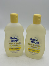 Baby Magic Hair &amp; Body Wash Soft Powder Scent 9 fl oz Lot of 2 - $22.44
