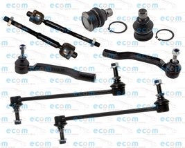 8Pcs Front End kit Lower Ball Joints Tie Rods Ends Sway Bar For Nissan Juke S SV - £100.45 GBP