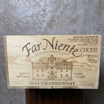 FAR NIENTE Far Niente Napa Valley 2013 Chardonnay Wood Wine Box or Crate - £33.07 GBP