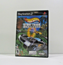 Hot Wheels Stunt Track Challenge PS2 Complete Video game Tested PlayStat... - $4.99