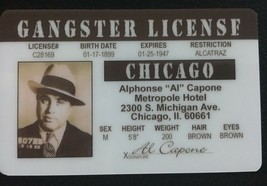 Al Capone Scarface Gangster novelty card Chicago Mafia Mob - $8.91