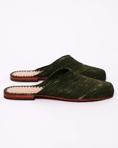 RAFFIA SLIDES,Raffia sandals,Handmade shoes,Raffia shoes, Shoes for Her,... - £55.94 GBP