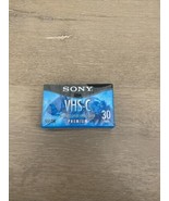 Sony Premium VHS-C 30 min SP or 30 Minutes EP Camcorder Blank Tape NEW - $12.27 CAD