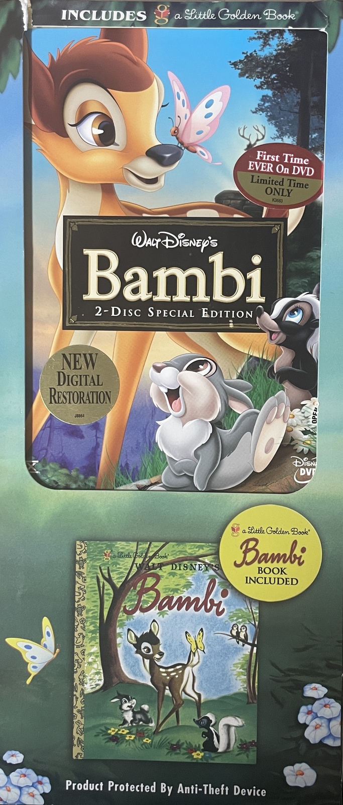 Walt Disney&#39;s Bambi 2-Disc Special Edition DVD - $4.50