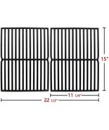 Cast Iron Cooking Grates 15&quot; 2pc for Weber Genesis Silver A Spirit 500 E... - $1,358.25 MXN