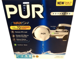 PUR MAX ION Faucet Mount Filtration System  Chrome Finish - $19.80