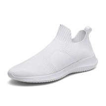 Susugrace Super Light White Athletic Shoes for Men Fashion Hard-wearing ... - $46.95