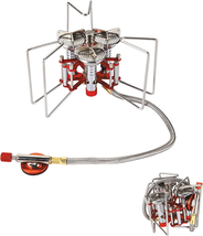 Backpacking Camping Stove, 3800/5800/6800W Portable Folding Lightweight C - £43.62 GBP