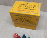 The Worst Case Scenario board game replacement cards pawns red die instr... - $9.89