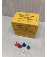 The Worst Case Scenario board game replacement cards pawns red die instr... - £7.80 GBP