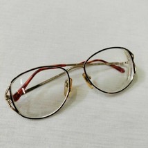 Vintage Silver Dollar Vivian Round Eyeglasses Eyeglass Frames 52-16-135 Tortoise - £21.81 GBP