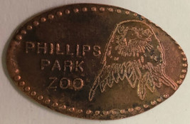 Phillips Park Zoo Pressed Penny Elongated Souvenir PP4 - £3.11 GBP