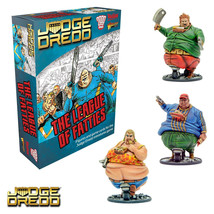 Warlord Games 2000 AD Judge Dredd Miniatures Game The League Of Fatties Squad - £36.43 GBP