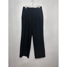 1. State Womens Dress Career Pants Black High Rise Pockets Pleated Stret... - £24.40 GBP