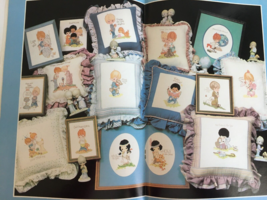 Gloria and Pat Present Precious Moments Cross Stitch Patterns Book Angels Love - $3.99