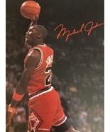 Michael Jordan vintage Magazine Pinup Picture Chicago Bulls Basketball - $7.91