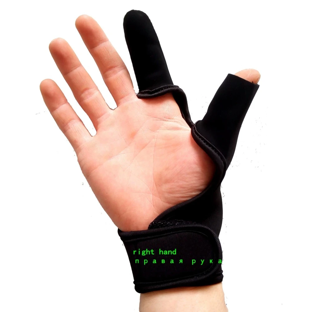 neoprene gloves for fishing rod protector single finger fly glove castin... - $61.26