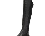 Calvin Klein Women Over The Knee Riding Boots Priya Size US 5M Black Lea... - £41.95 GBP
