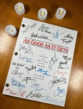 As Good As It Gets Script Signed- Autograph Reprints- Jack Nicholson, Helen Hunt - £19.66 GBP